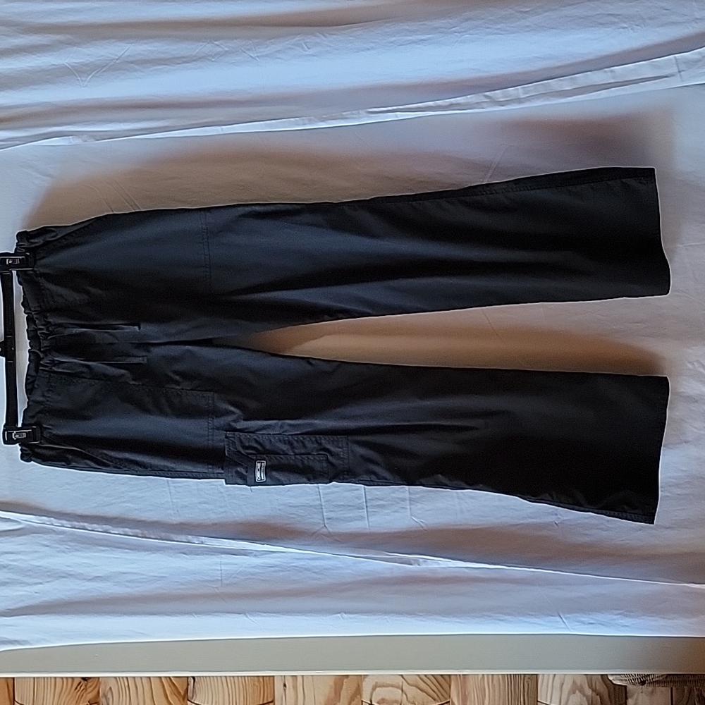 Black Cherokee scrub pants with drawstring